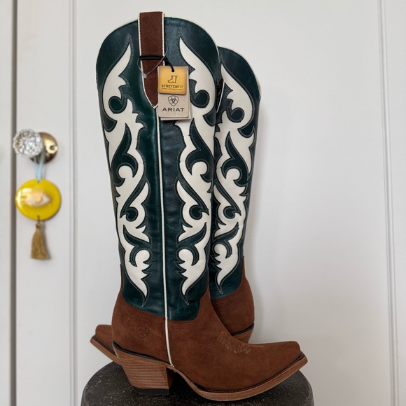 Ariat women's Elvira Stretchfit Western Boot NWT - Picture 9 of 11